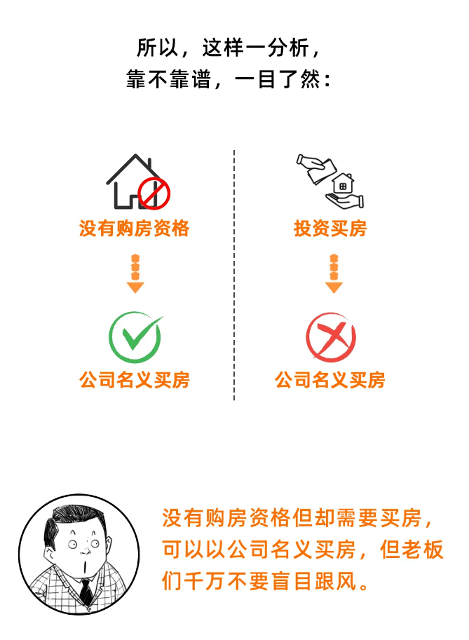用公司名义买房子，到底怎么操作
